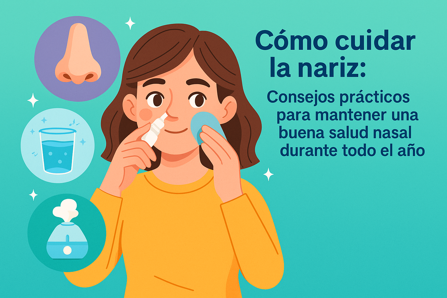 Cómo cuidar la nariz: Consejos prácticos para mantener una buena salud nasal durante todo el año