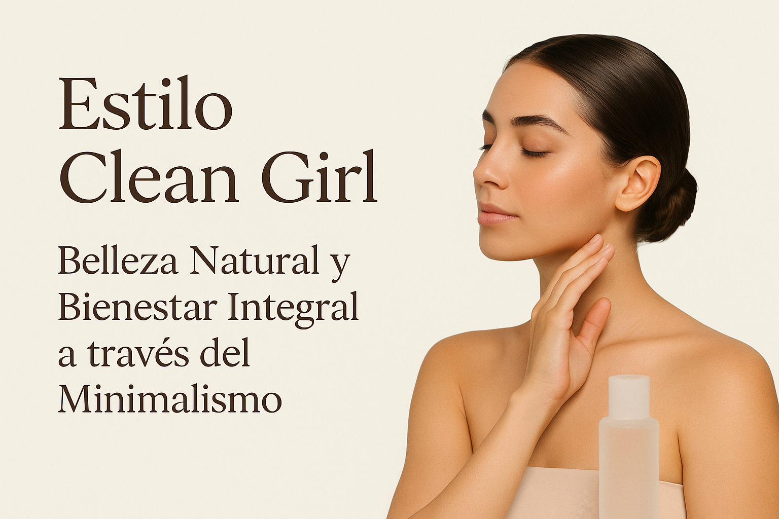 Estilo Clean Girl: Belleza Natural y Bienestar Integral a través del Minimalismo