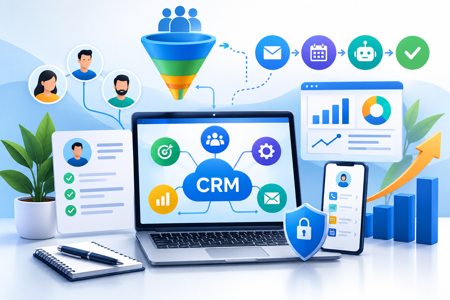 CRM para Empresas Gestión de Clientes y Ventas Eficiente