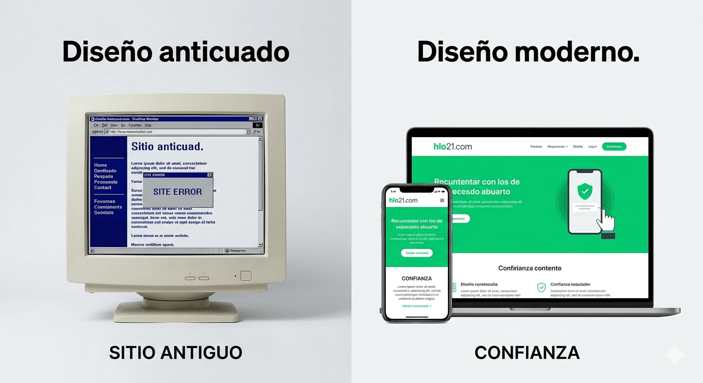 Señales de que tu página web necesita una renovación urgente