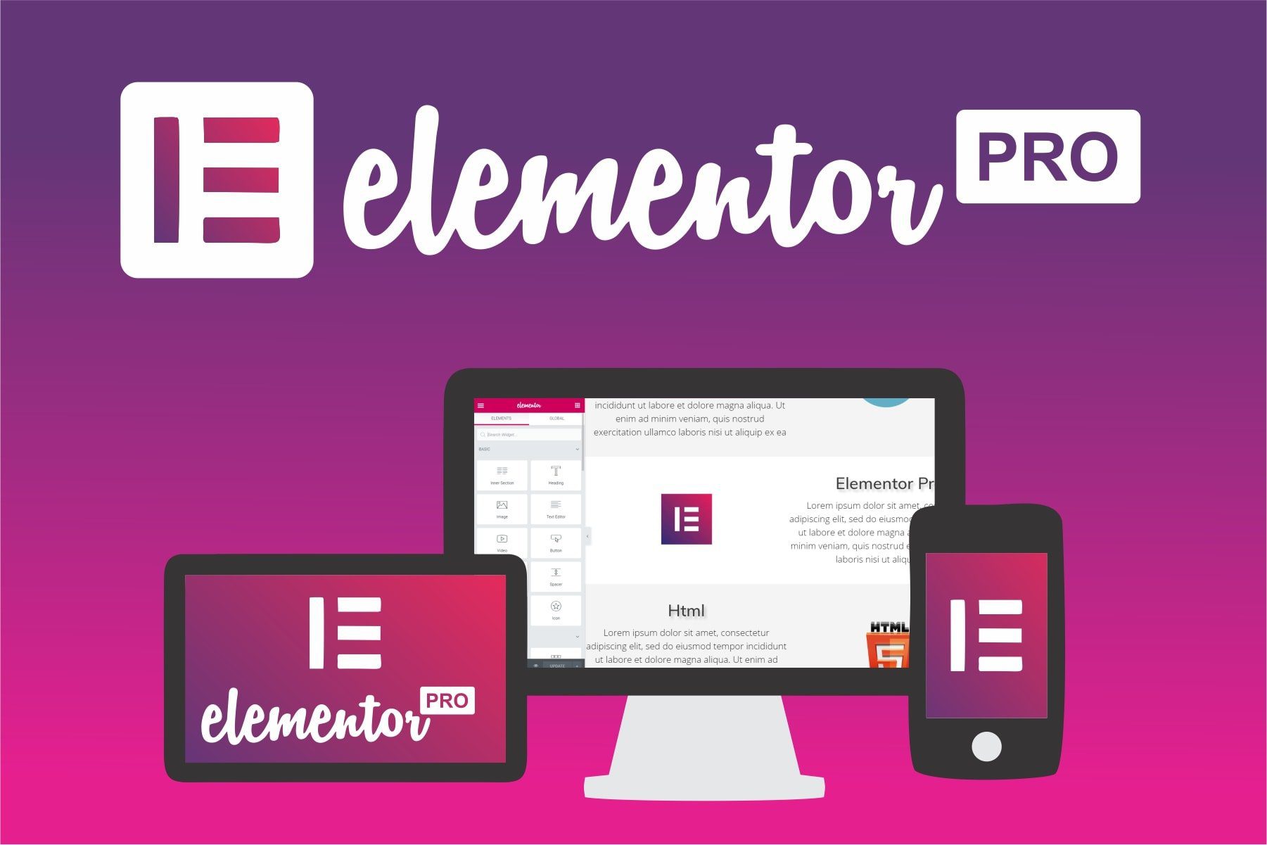 Elementor Pro Widgets profesionales
