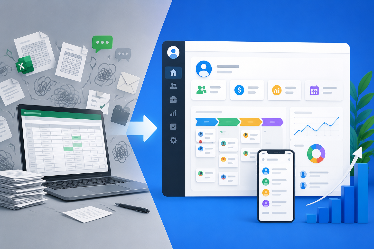 CRM vs. Excel: ¿cuál es mejor para gestionar clientes?
